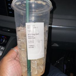 Venti Iced Brown Sugar Oatmilk Shaken Espresso.