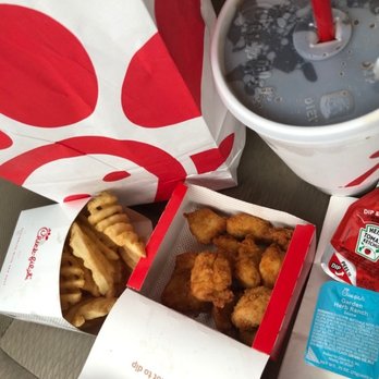 Chick-fil-A - Chick-fil-A Waffle Potato Fries and Chick-fil-A Nuggets - Fast Food Near Me - Gardendale, Alabama