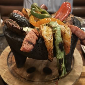 San Miguel - Fajita for two. Muy yummy! - Mexican Near Me - Lewisville, Texas