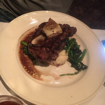 Old Ebbitt Grill - The medium steak boyfriend ordered. - Bars Near Me - Washington, DC, District of Columbia Old Ebbitt Grill - The medium steak boyfriend ordered. - Bars Near Me - Washington, DC, District of Columbia
