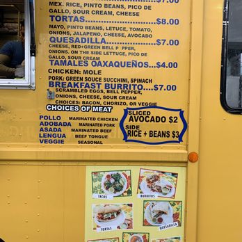 El Chapulin Oaxaqueno - Menu - Food Trucks Near Me - Seattle, Washington El Chapulin Oaxaqueno - Menu - Food Trucks Near Me - Seattle, Washington