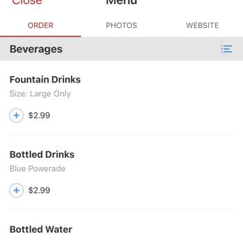 Ono Hawaiian BBQ - Yelp Menu showing they offer Blue Powerade in bottles. For Pick up at their store location! - Barbeque Near Me - Glendora, California Ono Hawaiian BBQ - Yelp Menu showing they offer Blue Powerade in bottles. For Pick up at their store location! - Barbeque Near Me - Glendora, California