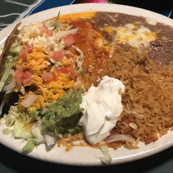 El Perico Ranchero - Taco , chile relleno, and enchilada too !! Comes with rice and beans !! - Mexican Near Me - Upland, California