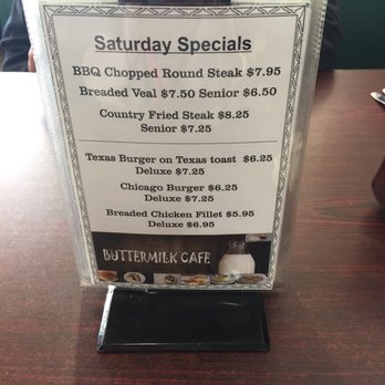 Buttermilk Cafe - Specials - Cafes Near Me - Independence, Iowa