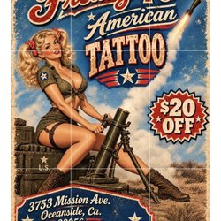 Freddy V's American Tattoo