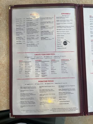 Menu photo 1 Pete's Famous Pizza Philadelphia, PA