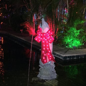Florida Botanical Gardens - Dolphins fountain - Botanical Gardens Near Me - Largo, Florida