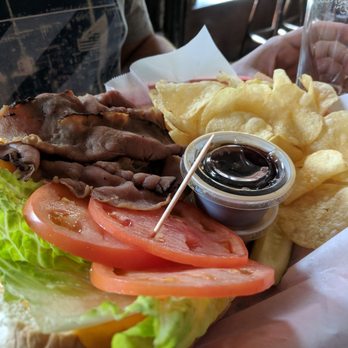 Finnegan's Road - Finn's Dip - French Dip Sandwich with Au Jus - New American Near Me - Miami Beach, Florida Finnegan's Road - Finn's Dip - French Dip Sandwich with Au Jus - New American Near Me - Miami Beach, Florida