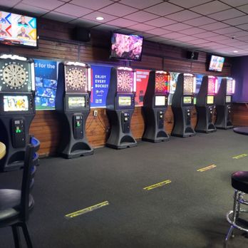 Westside Pub - a row of arcade machines - Pizza Near Me - Indianapolis, Indiana
