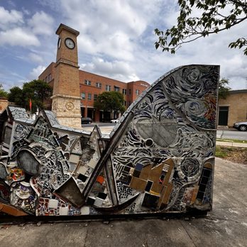 Rhapsody Mural - Back of mural - Art Tours Near Me - Austin, Texas