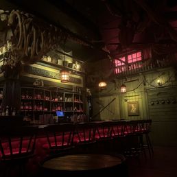 Speakeasy in the back of the bar