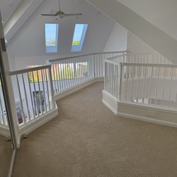 Golden Gate Painting - Second floor hall way ceiling, walls, hand rails