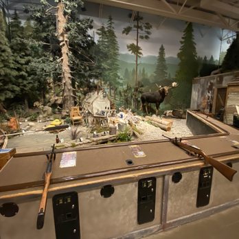 Bass Pro Shops - Bass Pro Outdoor World - hunting game with toy guns - Sports Wear Near Me - Concord, Ontario