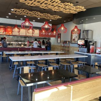Panda Express - New seating arrangements. Long tables good for groups. - Fast Food Near Me - Kahului, Hawaii Panda Express - New seating arrangements. Long tables good for groups. - Fast Food Near Me - Kahului, Hawaii