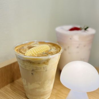 Harucake - Strawberry milk, corn latte - Coffee & Tea Near Me - Los Angeles, California Harucake - Strawberry milk, corn latte - Coffee & Tea Near Me - Los Angeles, California