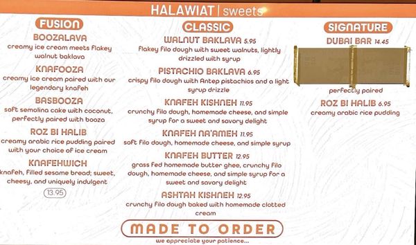 Menu photo 6 Filo Dessert Orange, CA