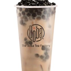 The Boba Tea Factory - Classic Black Milk Tea W.Boba