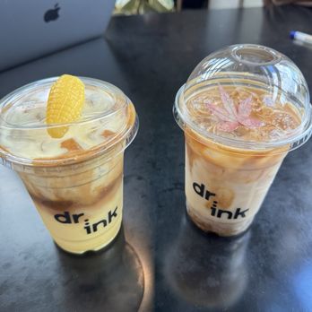 Dr.ink - Sweet corn latte. Maple latte - Coffee & Tea Near Me - San Jose, California