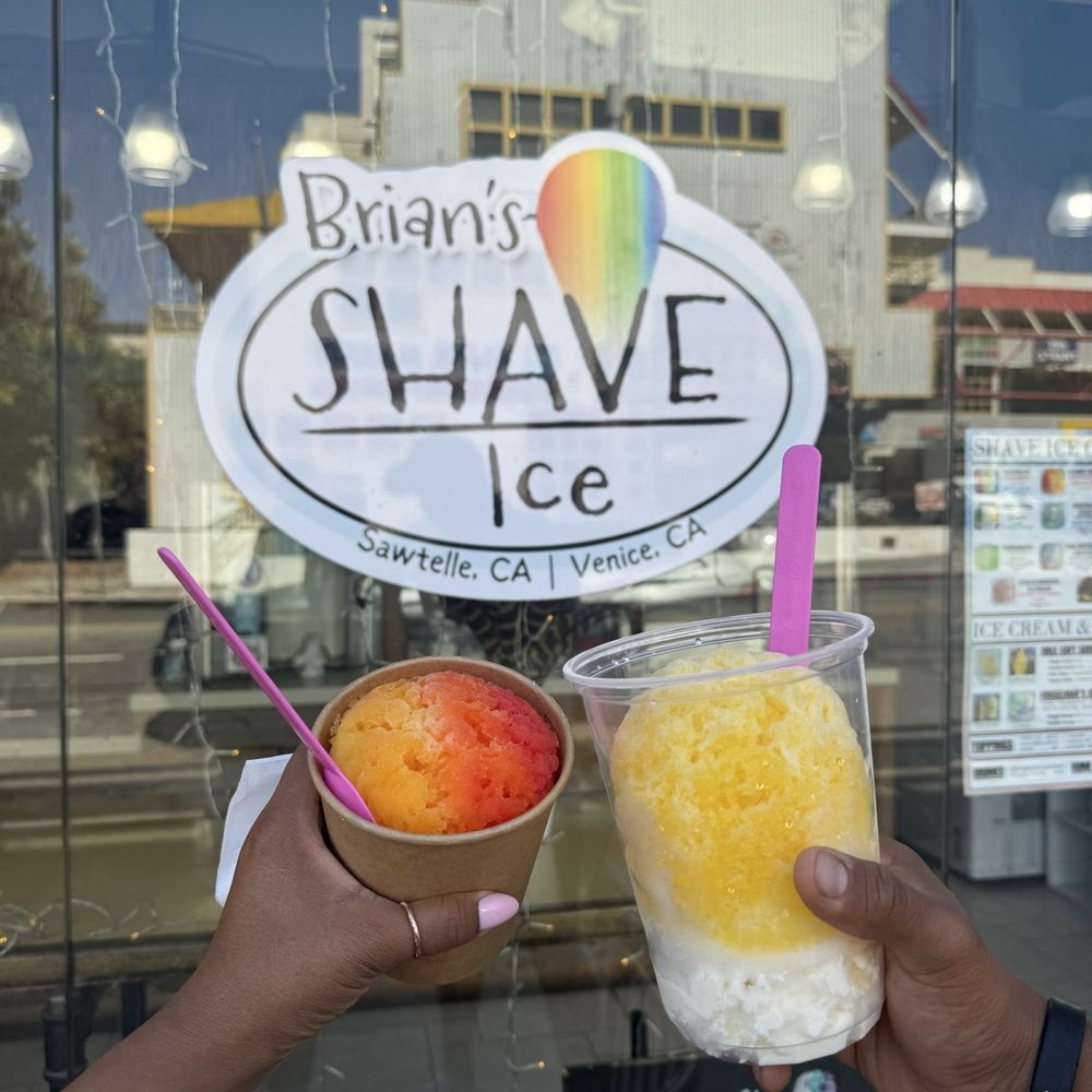 Sunset Beach, mango w/ice cream