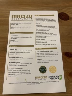 Menu photo 4 Macizo Restaurant Indianapolis, IN Menu photo 4 Macizo Restaurant Indianapolis, IN