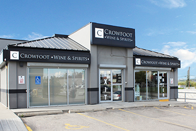 Crowfoot Wine & Spirits - Bowness Logo
