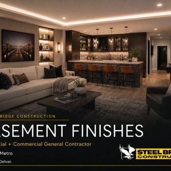 Steel Bridge Construction - Basement Finish and Remodeling - Painters Near Me - Denver, Colorado Steel Bridge Construction - Basement Finish and Remodeling - Painters Near Me - Denver, Colorado