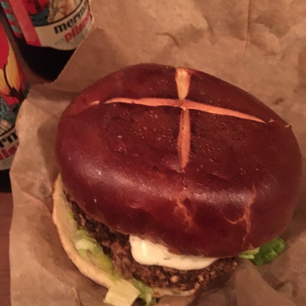Toad Style - Sunshine burger - Vegan Near Me - Brooklyn, New York