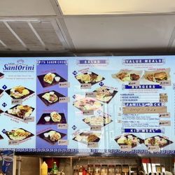 Larry's Santorini - Menu