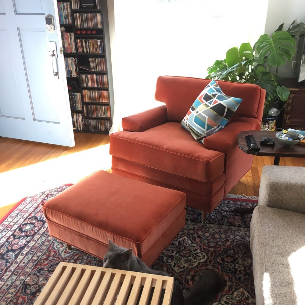 Louis Upholstery - Super pleased with the result - Furniture Reupholstery Near Me