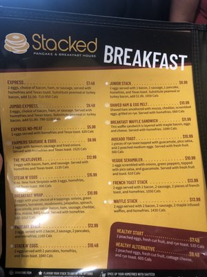 Menu photo 4 Stacked Pancake & Breakfast House Burlington, ON Menu photo 4 Stacked Pancake & Breakfast House Burlington, ON