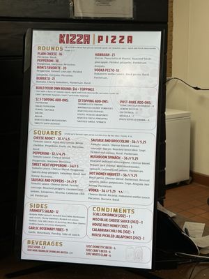 Menu photo 2 Kizza Pizza Cedar Park, TX