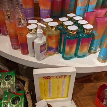 Bath & Body Works - 50% off everything on this table - Cosmetics & Beauty Supply Near Me - Eagan, Minnesota Bath & Body Works - 50% off everything on this table - Cosmetics & Beauty Supply Near Me - Eagan, Minnesota