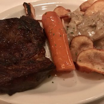 Bob's Steak & Chop House - Bone in ribeye, glazed carrot, skillet potatoes - Steakhouses Near Me - Grapevine, Texas Bob's Steak & Chop House - Bone in ribeye, glazed carrot, skillet potatoes - Steakhouses Near Me - Grapevine, Texas