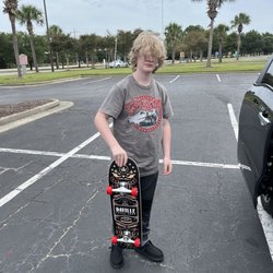 New skateboard