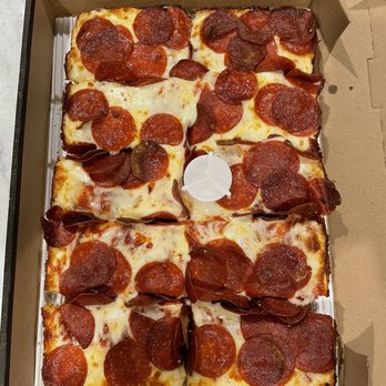 Jet's Pizza - Detroit style pepperoni pizza - Pizza Near Me - Frisco, Texas Jet's Pizza - Detroit style pepperoni pizza - Pizza Near Me - Frisco, Texas