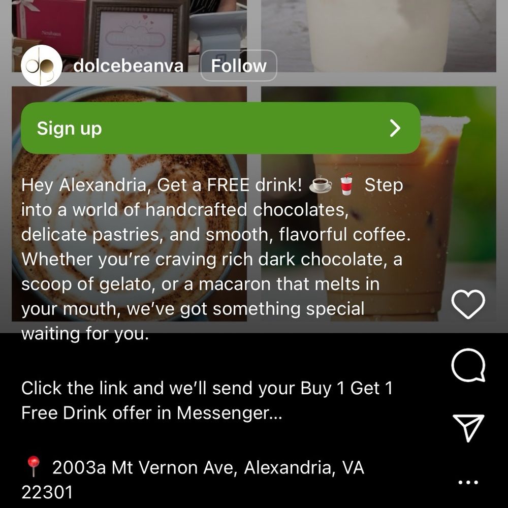 Dolce & Bean - Desserts Near Me - Alexandria, Virginia Dolce & Bean - Desserts Near Me - Alexandria, Virginia