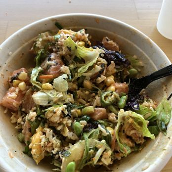 Poke Tiki - Costa Mesa - Small Bowl with 2 Proteins - Hawaiian Near Me - Costa Mesa, California Poke Tiki - Costa Mesa - Small Bowl with 2 Proteins - Hawaiian Near Me - Costa Mesa, California