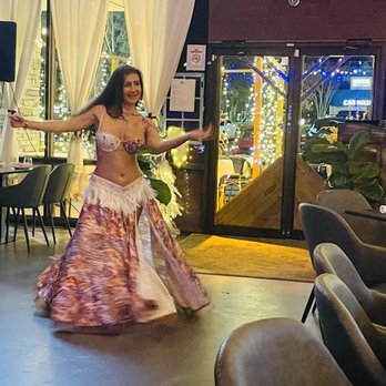 Farsi Kitchen - Belly dancer entertainment on this Friday evening - Persian/Iranian Near Me - Atlanta, Georgia