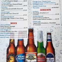 Lake Stop Resort - 2015 menu