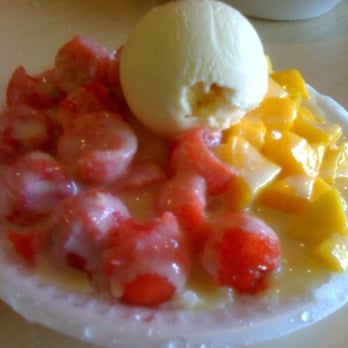 Juicy Box - Mango & Watermelon - Delicious! - Taiwanese Near Me - Houston, Texas