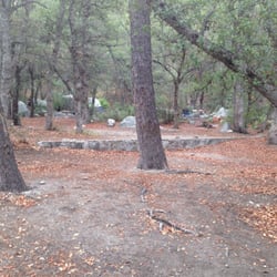 General Hitchcock Campground - A common view at the campground.