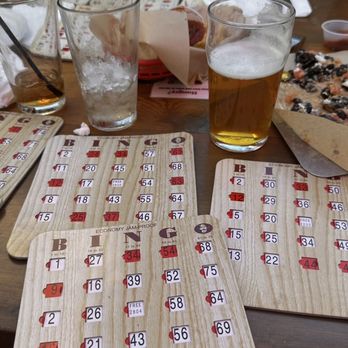 Rose & Thistle - a woman sitting at a table with a number board on it - Pubs Near Me - Portland, Oregon Rose & Thistle - a woman sitting at a table with a number board on it - Pubs Near Me - Portland, Oregon