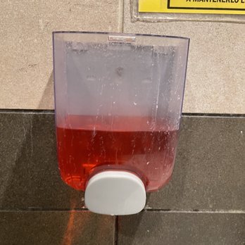 McDonald's - Soap dispenser is opened, exposed and falls off the wall. - Fast Food Near Me - Firebaugh, California McDonald's - Soap dispenser is opened, exposed and falls off the wall. - Fast Food Near Me - Firebaugh, California