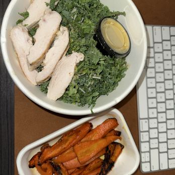 True Food Kitchen - tuscan kale salad and honey carrots - New American Near Me - Tampa, Florida True Food Kitchen - tuscan kale salad and honey carrots - New American Near Me - Tampa, Florida