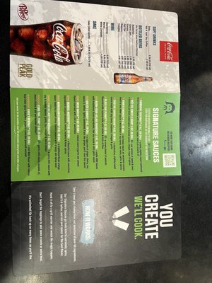 Menu photo 2 HuHot Mongolian Grill Sandy, UT