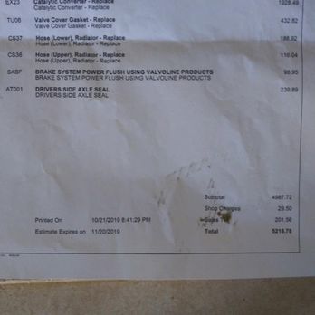 All Auto Repair - Was told the car runs great and converters are still good. Nissan has confirmed that is not true. - Auto Repair Near Me - Nampa, Idaho All Auto Repair - Was told the car runs great and converters are still good. Nissan has confirmed that is not true. - Auto Repair Near Me - Nampa, Idaho