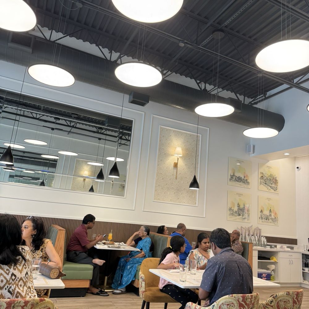 Gayatri Bhavan - Restaurant interior - Indian Near Me - Houston, Texas Gayatri Bhavan - Restaurant interior - Indian Near Me - Houston, Texas