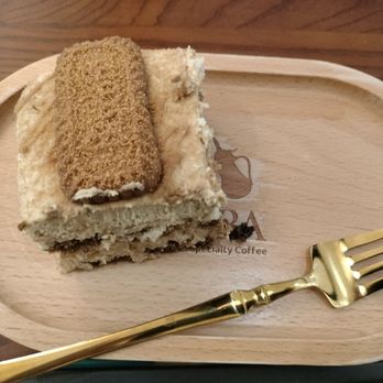 Taiba Coffee - Slice of tiramisu $10 @ Taiba Coffee/ Walden Galleria - Desserts Near Me - Buffalo, New York Taiba Coffee - Slice of tiramisu $10 @ Taiba Coffee/ Walden Galleria - Desserts Near Me - Buffalo, New York