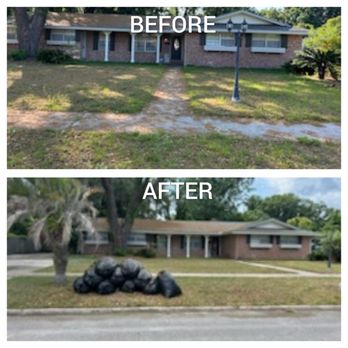 Dirty South Trio - Frontyard - Lawn Services Near Me - Starke, Florida Dirty South Trio - Frontyard - Lawn Services Near Me - Starke, Florida