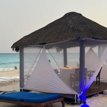Kempinski Hotel Cancún - Evening dining on the sand - Hotels Near Me - Cancun, ROO